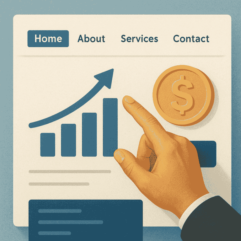 Guía del menú ideal para un sitio de finanzas accesible
